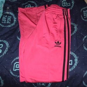 Pink adidas pants!